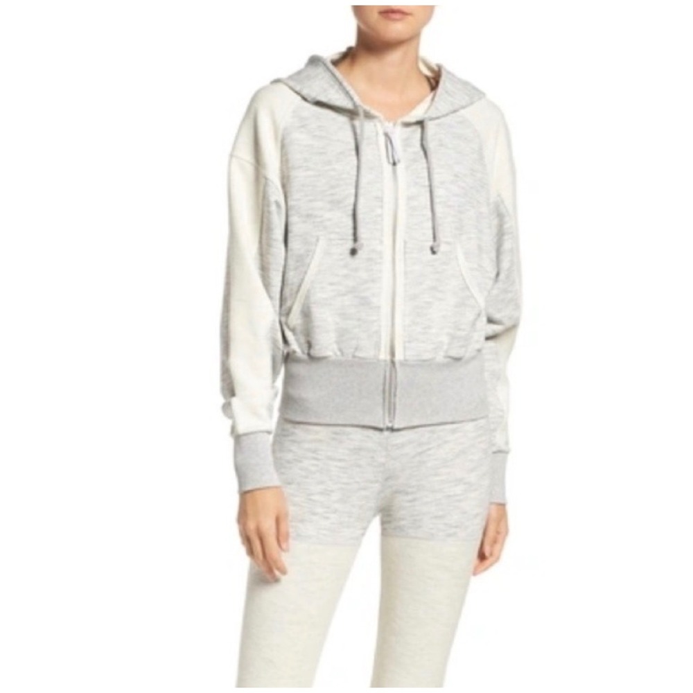 FP‎ Movement Free People Sharowboxer Zip Up Hoodie Large